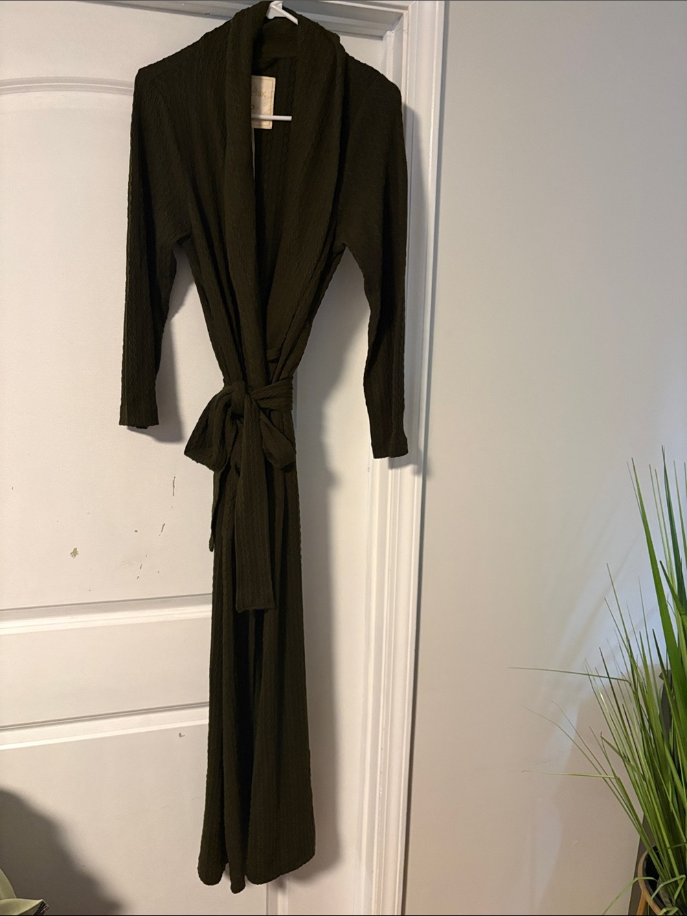Be relax olive green robe